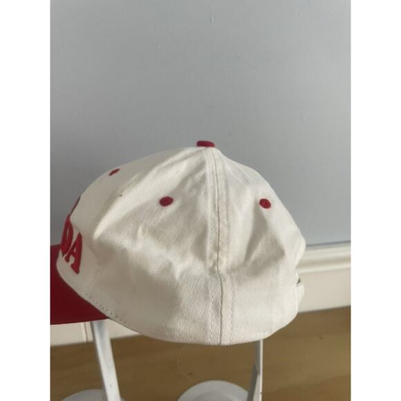 VTG 80s Canadian Nu IMAGE Trucker Hat Snapback Embroidered Cap Big Logo Spellout - Picture 3 of 8